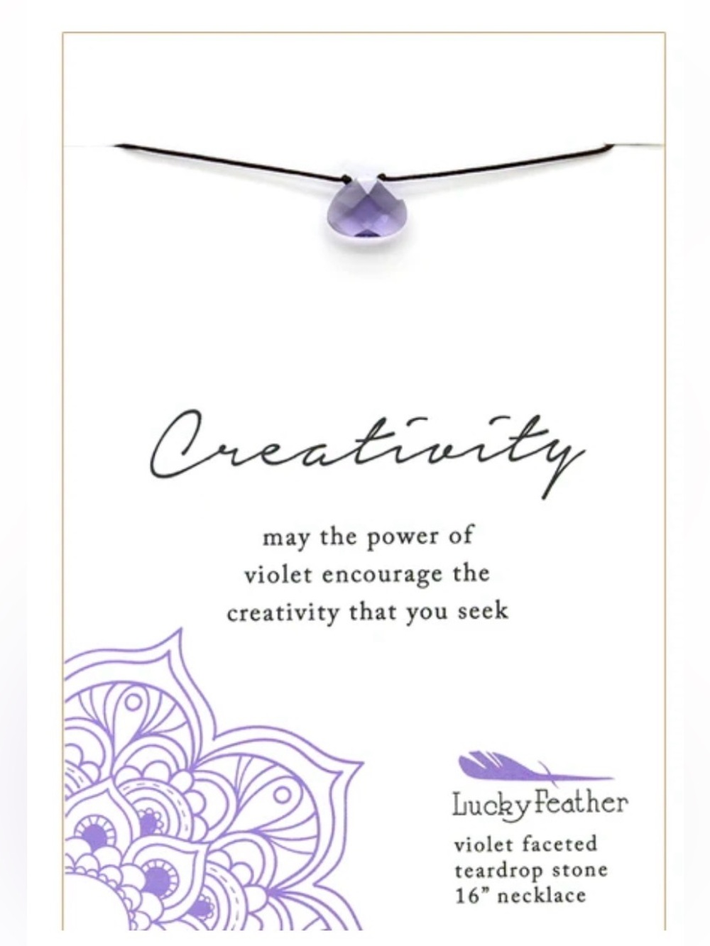 Color Power Necklace - Creativity